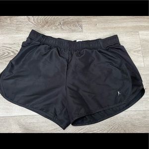 Danskin Now | Black Active Workout Athletic Shorts with liner